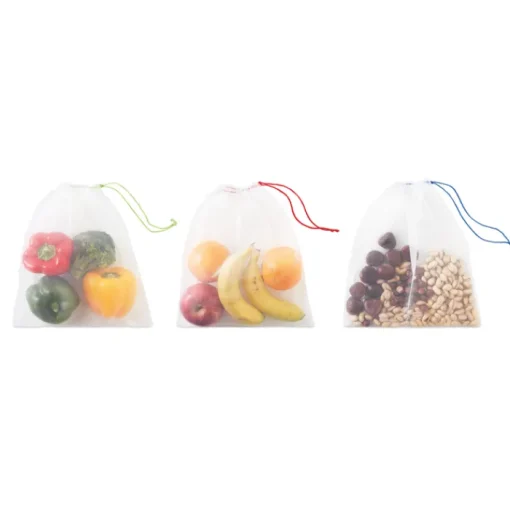 Gift Campaign Set di 3 sacchetti ecologici personalizzati colorati rPET Greenery> Borse Per La Spesa