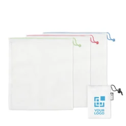 Gift Campaign Set di 3 sacchetti ecologici personalizzati colorati rPET Greenery></noscript> Borse Per La Spesa