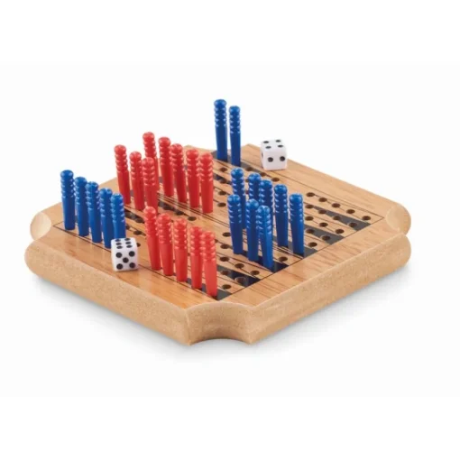 Gift Campaign Set di 4 sottobicchieri in sughero e MDF con gioco da tavola Cork Game> Giochi E Passatempo