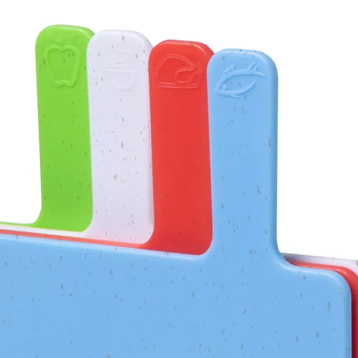 Gift Campaign Set di 4 taglieri in PP per diversi tipi di alimenti> Taglieri