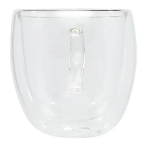 Gift Campaign Set due tazze piccole caffè doppia parete tappo bambù 250ml Macchiato> Tazzine Da Caffè E Tazze Tè