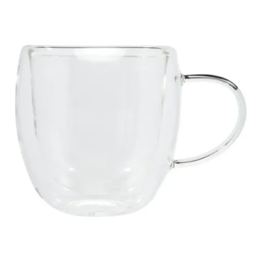 Gift Campaign Set due tazze piccole caffè doppia parete tappo bambù 250ml Macchiato> Tazzine Da Caffè E Tazze Tè