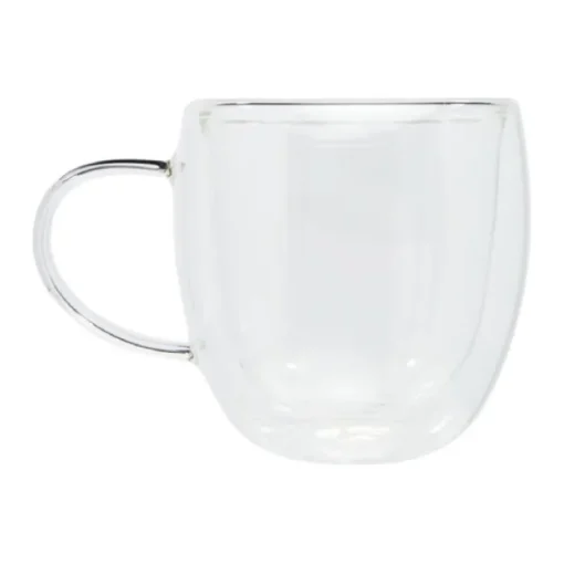 Gift Campaign Set due tazze piccole caffè doppia parete tappo bambù 250ml Macchiato> Tazzine Da Caffè E Tazze Tè