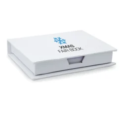 Gift Campaign Set memo con logo in cartone con foglietti e memo stickers Memoset></noscript> Post-It E Memo