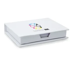Gift Campaign Set memo con logo in cartone con foglietti e memo stickers Memoset></noscript> Post-It E Memo