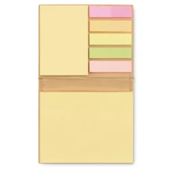 Gift Campaign Set memo due misure in cartone riciclato con stickers EcoStick></noscript> Post-It E Memo
