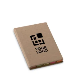 Gift Campaign Set memo due misure in cartone riciclato con stickers EcoStick></noscript> Post-It E Memo