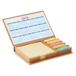 Gift Campaign Set note adesive con segnapagine colorati e calendario Calendar><noscript><img width=