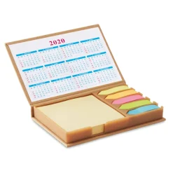 Gift Campaign Set note adesive con segnapagine colorati e calendario Calendar><noscript><img width=