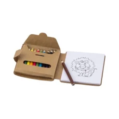 Gift Campaign Set per bambini con 12 disegni da colorare e 12 matite colorate></noscript> Matite Colorate