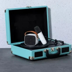 Gift Campaign Set per il karaoke con altoparlante da 5W e microfono bluetooth><noscript><img width=