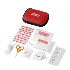 Gift Campaign Set primo soccorso promozionale custodia rigida 16 accessori Traveller></noscript> Gadget Per Auto|Gadget Per L'Ufficio