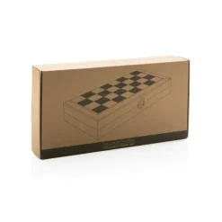 Gift Campaign Set scacchi pubblicitario 32 pedine in legno con scacchiera pieghevole></noscript> Giochi E Passatempo