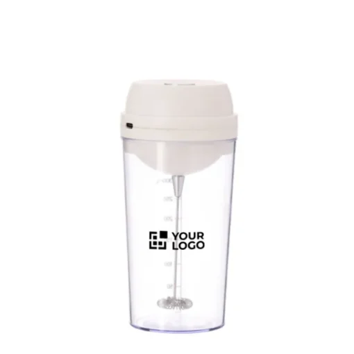 Gift Campaign Shaker con mixer elettrico nel tappo colorato e scala di misura 300ml> Altri Utensili Da Cucina