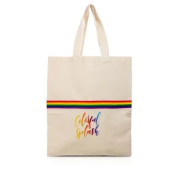 Gift Campaign Shopper con fascia multicolore e manici lunghi in cotone 180 g/m2></noscript> Shopper In Cotone Personalizzate