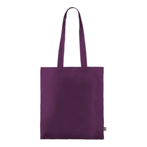 Gift Campaign Shopper dai manici lunghi in cotone colorato 180 g/m2 del Fairtrade> Shopper In Cotone Personalizzate