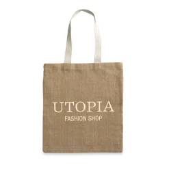 Gift Campaign Shopper di juta economiche personalizzabili per aziende Jute><noscript><img width=