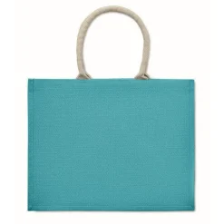 Gift Campaign Shopper di juta personalizzabili con manici corti di cotone Jute Ibiza></noscript> Borse In Juta