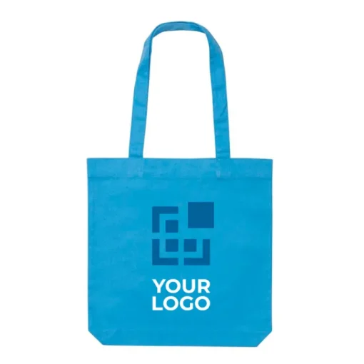 Gift Campaign Shopper di tela riciclata personalizzate con logo 285 g/m2 EcoTrace> Gadget Ecologici|Tote Bag Personalizzate