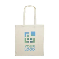 Gift Campaign Shopper in cotone biologico da 180 gr/m2 con manici lunghi></noscript> Tote Bag Personalizzate|Shopper In Cotone Personalizzate