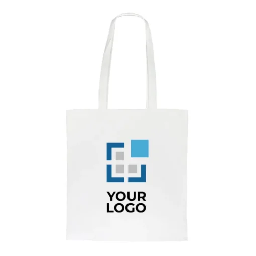 Gift Campaign Shopper in cotone biologico con manici lunghi 140 g/m2> Shopper In Cotone Personalizzate