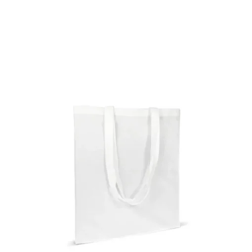 Gift Campaign Shopper in cotone biologico con manici lunghi 140 g/m2> Shopper In Cotone Personalizzate