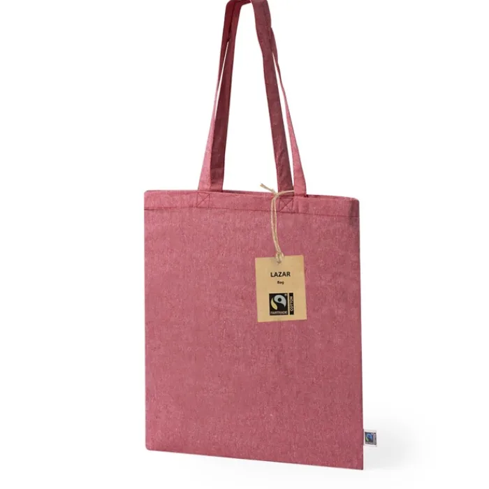 Gift Campaign Shopper in cotone colorato riciclato GRS da 120g/m² del Fairtrade> Shopper In Cotone Personalizzate
