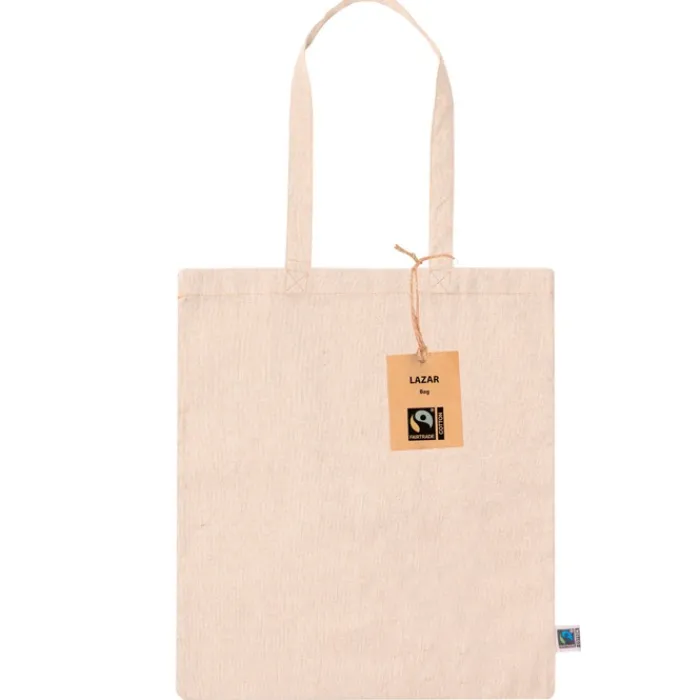 Gift Campaign Shopper in cotone colorato riciclato GRS da 120g/m² del Fairtrade> Shopper In Cotone Personalizzate