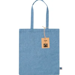 Gift Campaign Shopper in cotone colorato riciclato GRS da 120g/m² del Fairtrade><noscript><img width=