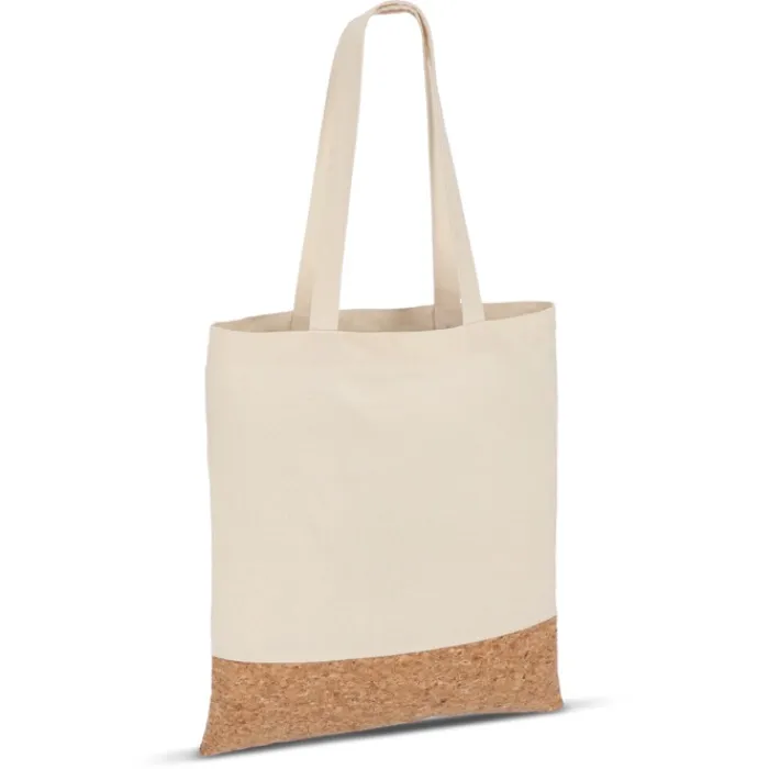 Gift Campaign Shopper in cotone con base in sughero da 170 g/m2> Shopper In Cotone Personalizzate