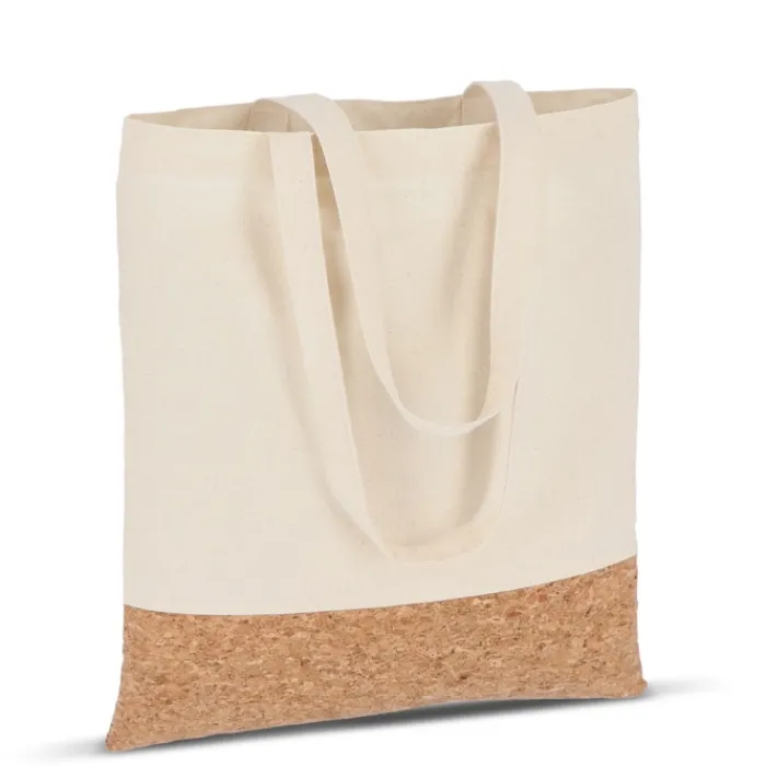Gift Campaign Shopper in cotone con base in sughero da 170 g/m2> Shopper In Cotone Personalizzate