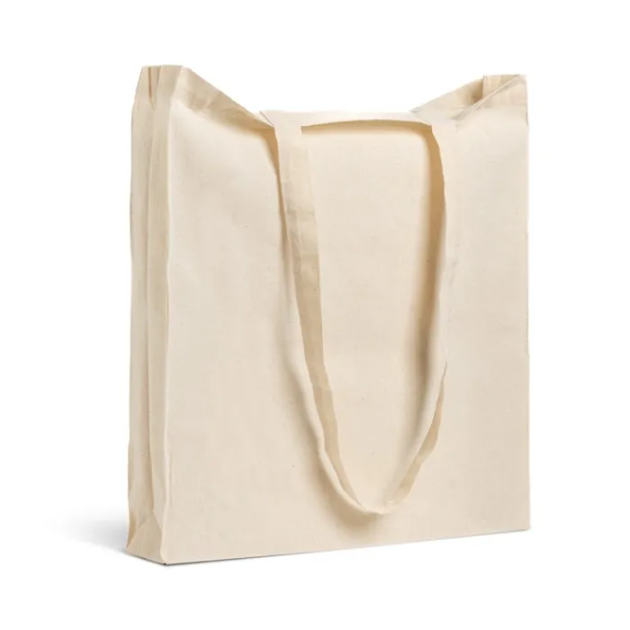 Gift Campaign Shopper in cotone con soffietto completo per maggiore capienza 140 g/m2> Shopper In Cotone Personalizzate