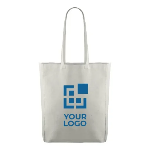 Gift Campaign Shopper in cotone 130g/m2 e poliestere con manici lunghi e soffietto> Shopper In Cotone Personalizzate