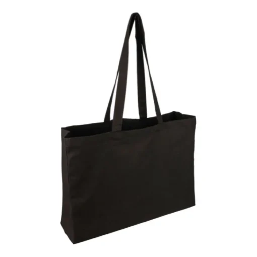 Gift Campaign Shopper in cotone Oeko-Tex® con soffietto da 280 g/m2> Borse Per La Spesa|Shopper In Cotone Personalizzate