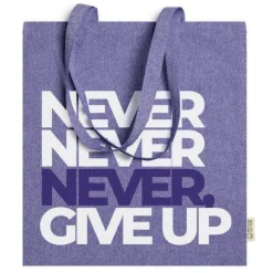 Gift Campaign Shopper in cotone riciclato con manici 120 g/m2></noscript> Borse Per La Spesa