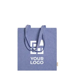 Gift Campaign Shopper in cotone riciclato con manici 120 g/m2></noscript> Borse Per La Spesa