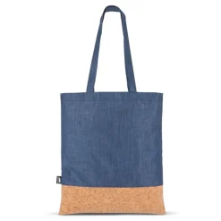 Gift Campaign Shopper in RPET con base in sughero e capacità di 10kg></noscript> Borse Di Tela Personalizzate