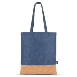 Gift Campaign Shopper in RPET con base in sughero e capacità di 10kg></noscript> Borse Di Tela Personalizzate