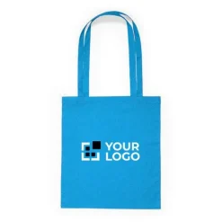 Gift Campaign Shopper in tessuto di cotone con manico lungo in vari colori></noscript> Borse Per La Spesa
