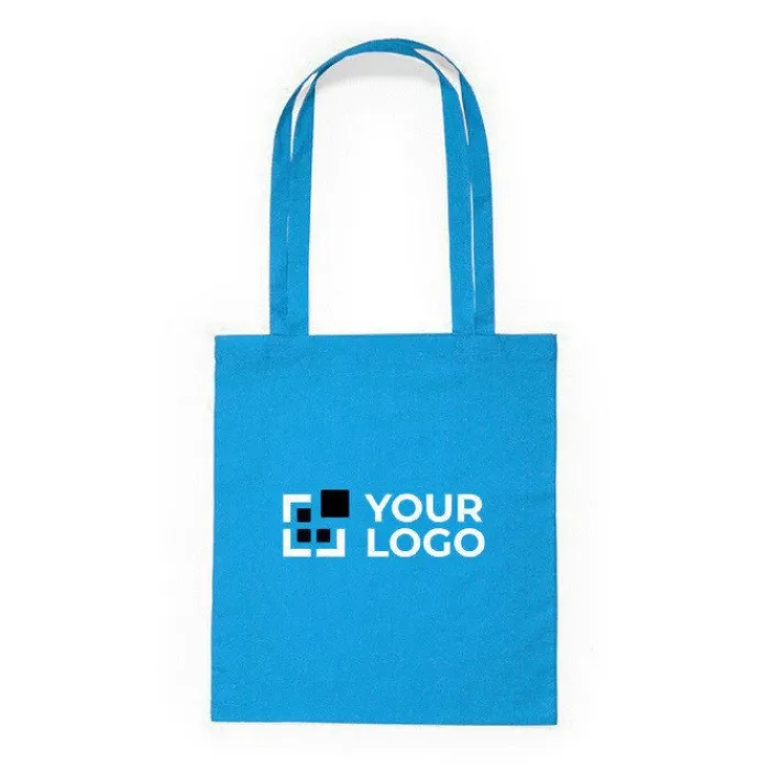 Gift Campaign Shopper in tessuto di cotone con manico lungo in vari colori> Borse Per La Spesa