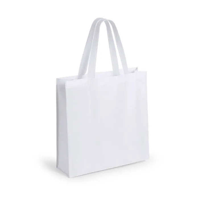 Gift Campaign Shopper in tnt laminato personalizzabili da 110 g/m2 Holdall> Shopper Tnt
