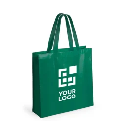 Gift Campaign Shopper in tnt laminato personalizzabili da 110 g/m2 Holdall></noscript> Shopper Tnt