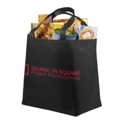 Gift Campaign Shopper in tnt personalizzate manici corti 80 g/m2 Full Sized><noscript><img width=