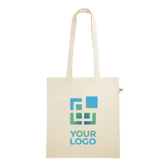 Gift Campaign Shopper per la spesa in cotone organico con manici lunghi 140 g/m2> Borse Per La Spesa|Shopper In Cotone Personalizzate