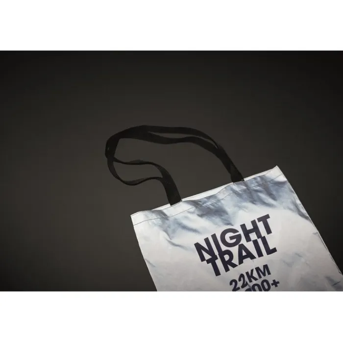 Gift Campaign Shopper per la spesa personalizzabile 190D reflectante Flash> Tote Bag Personalizzate|Borse Di Tela Personalizzate