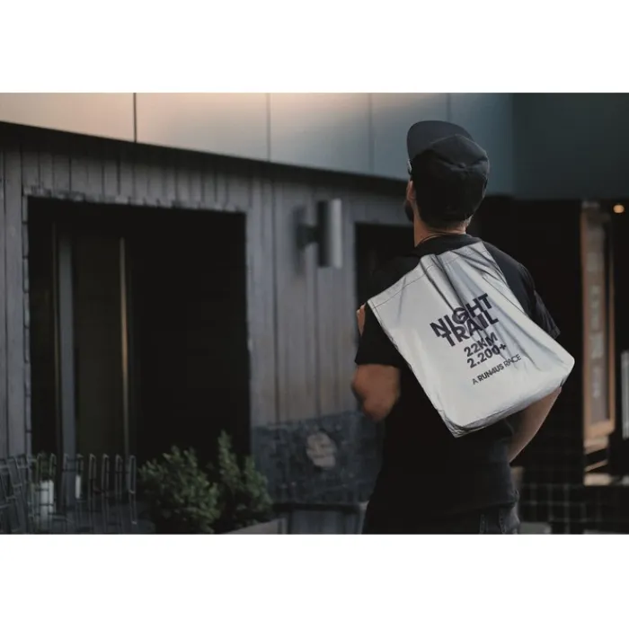 Gift Campaign Shopper per la spesa personalizzabile 190D reflectante Flash> Tote Bag Personalizzate|Borse Di Tela Personalizzate