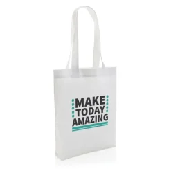 Gift Campaign Shopper personalizzabile con logo con tracciante 285 g/m2 EcoTrace Raw><noscript><img width=