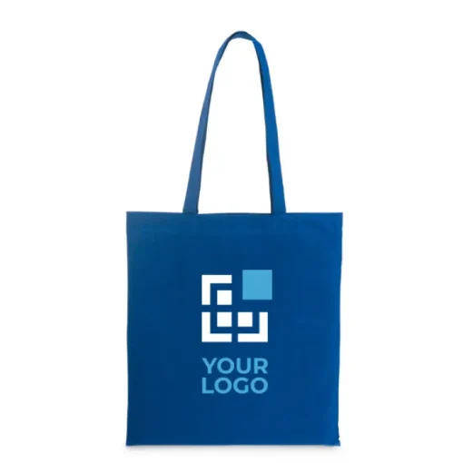 Gift Campaign Shopper personalizzate con logo in cotone da 140 g/m2 EcoColor Plus> Gadget Ecologici|Shopper In Cotone Personalizzate