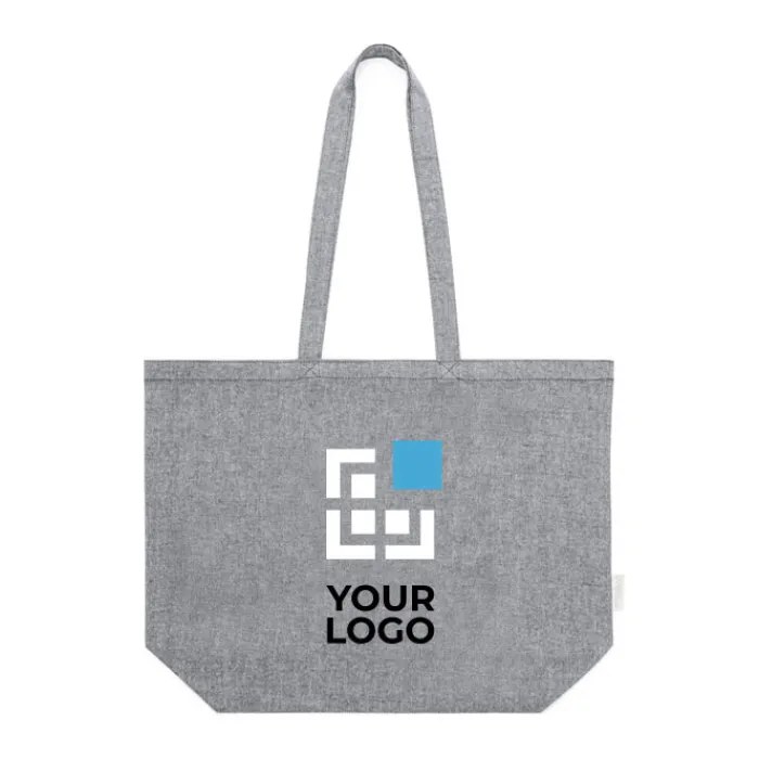 Gift Campaign Shopper personalizzate in cotone riciclato 140 g/m2 Shop Recycled> Borse Per La Spesa