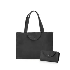 Gift Campaign Shopper pieghevole personalizzata in tnt fino a 9 kg e 90 g/m2 Flap> Shopper Tnt